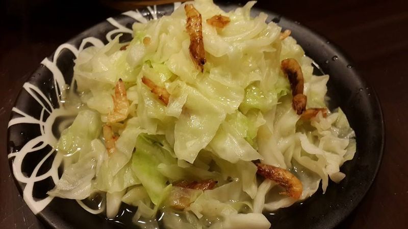 櫻花蝦高麗菜