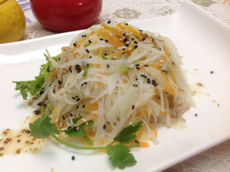 和風醬涼拌馬鈴薯絲(家樂福廚神大賽)