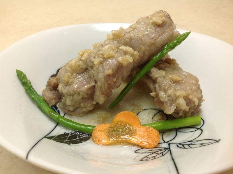 塩麴清蒸豬肋排
