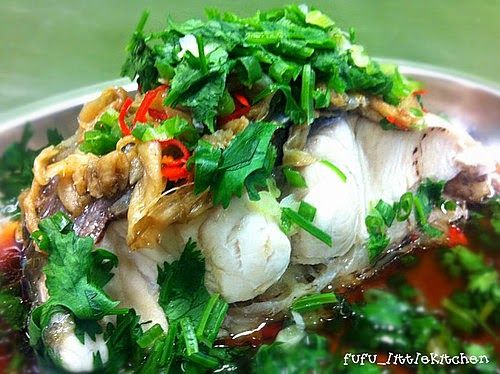 冬菜椒絲蒸鯇魚