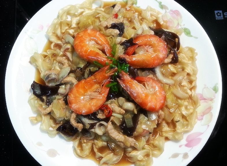 什錦煎麵