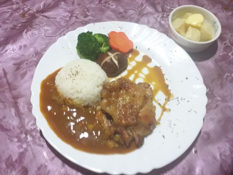 咖哩雞腿飯『家樂福廚神大賽』