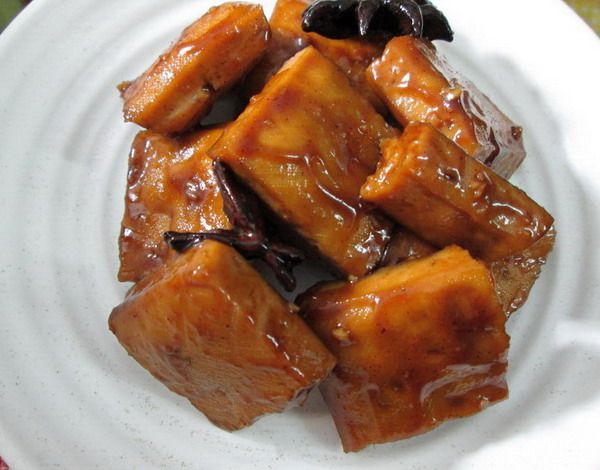 蜜汁五香豆乾