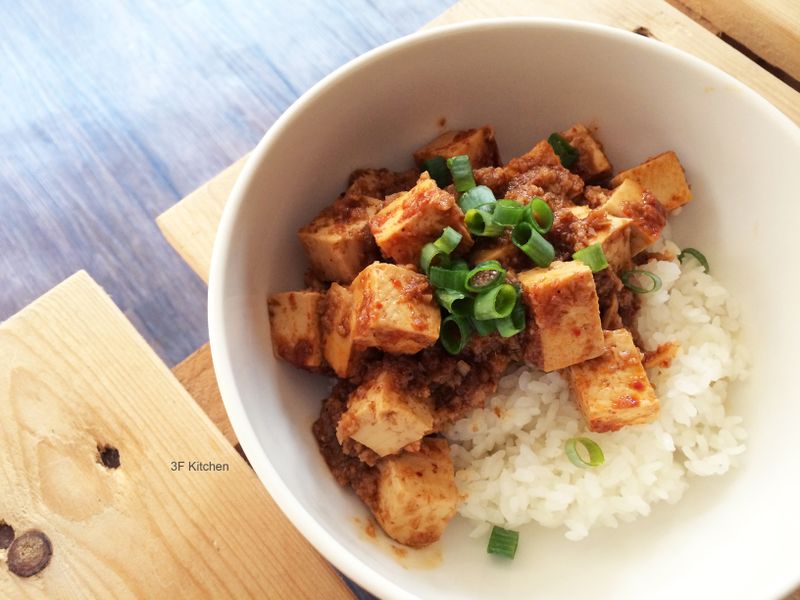 素食版麻婆豆腐 / 五辛素