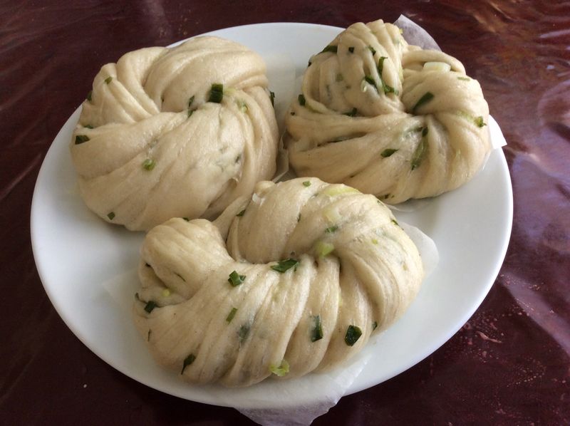 香蔥花捲