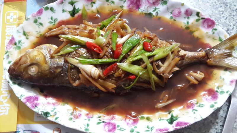 蒜燒紅甘魚