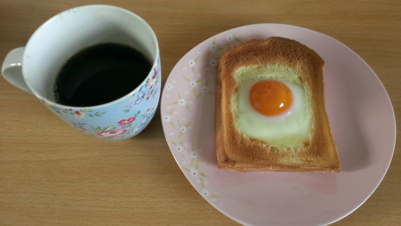 減肥也要開心之太陽吐司