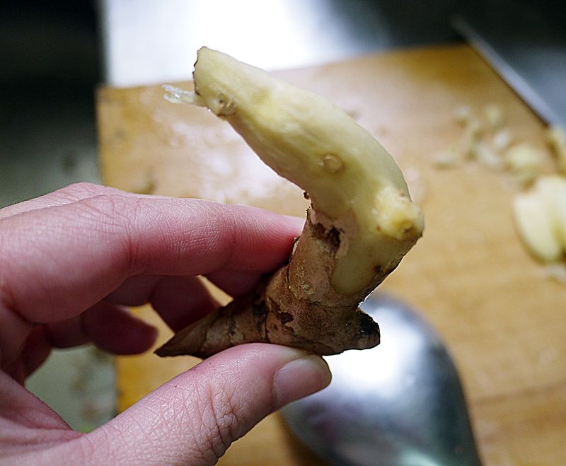 去薑皮髒污((快速)