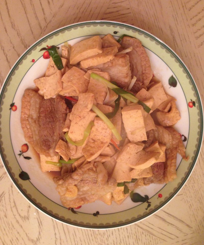 豆乾肉片