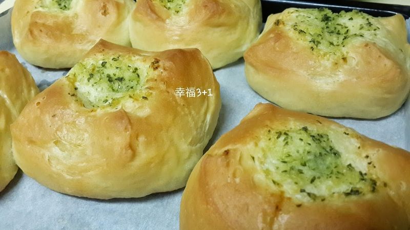 香蒜麵包(105T 麵包機)