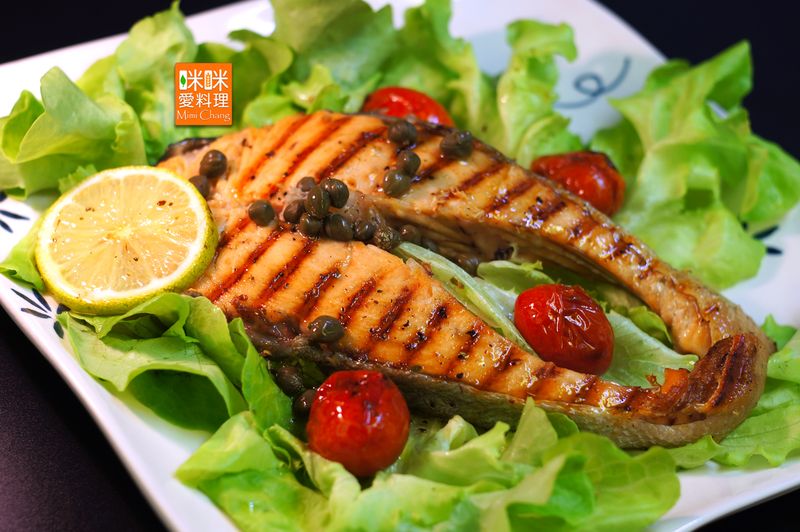 Mimi♥炭烤鮭魚【鐵鍋料理】