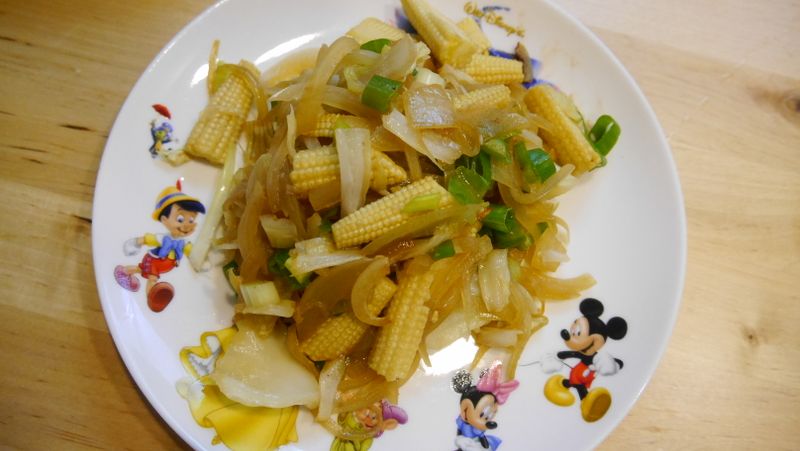 洋蔥玉米筍