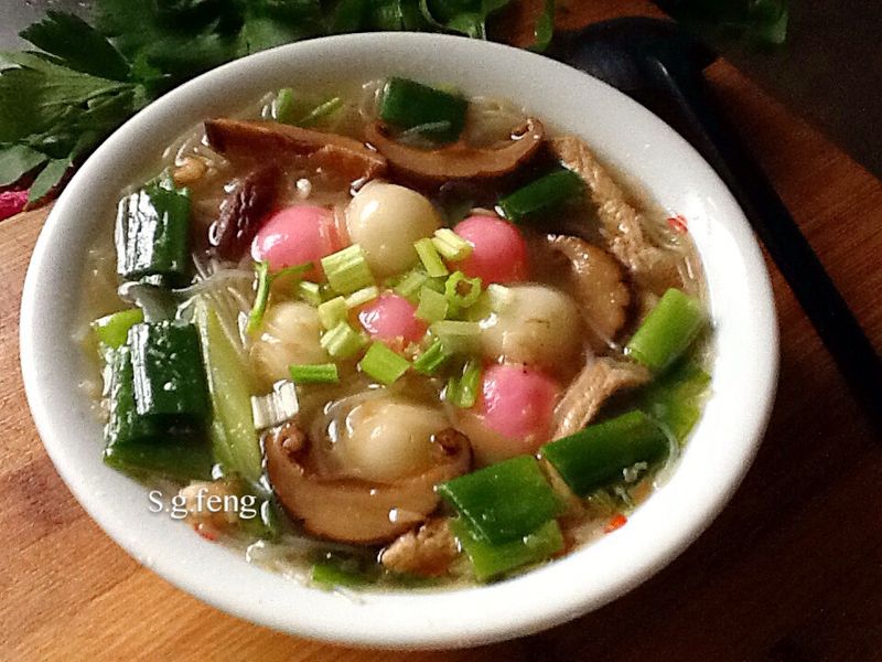 湯圓米粉湯