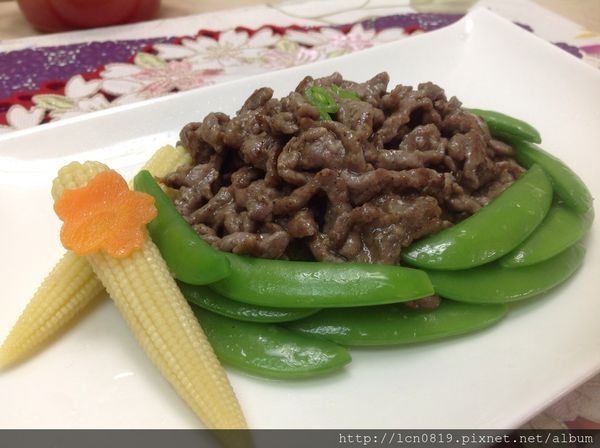 塩麴黑胡椒牛肉絲