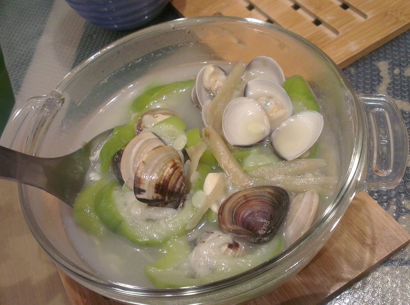 絲瓜蛤蜊湯