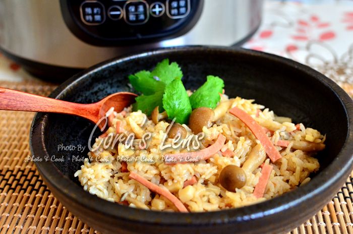 素麻油薑絲油飯【飛利浦萬用鍋】