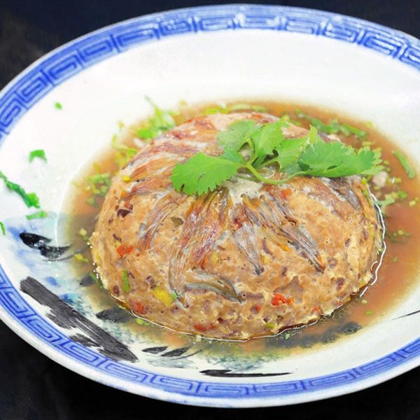 金針養生蒸肉
