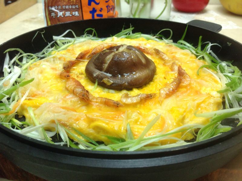 香菇櫻花蝦蘿蔔蔥絲蛋(烹大師時食饗宴)