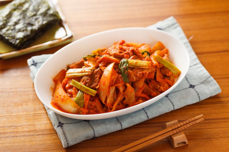 泡菜炒豬肉