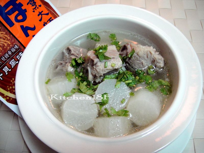 蘿蔔小排湯_電鍋料理【烹大師時食饗宴】