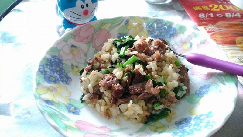 10分鐘炒飯-【菠菜牛肉炒飯】