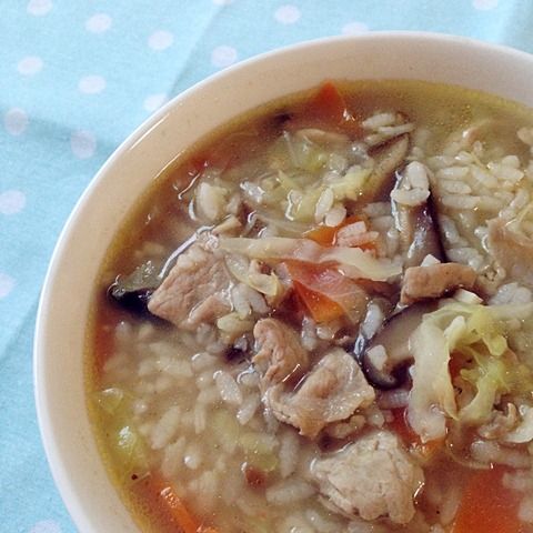 高麗菜鹹粥