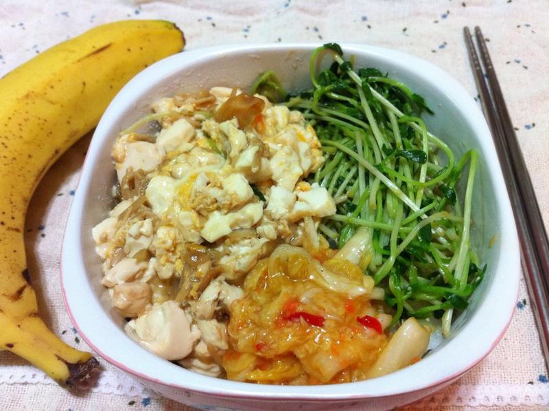 豆腐丼飯