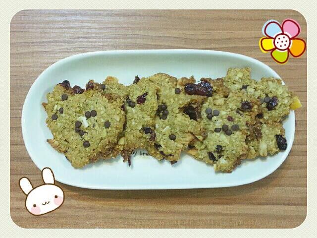 三低蜂蜜燕麥莓果巧克力餅乾