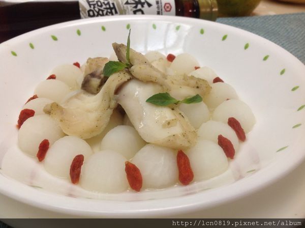 白玉丸子清蒸鯛魚片