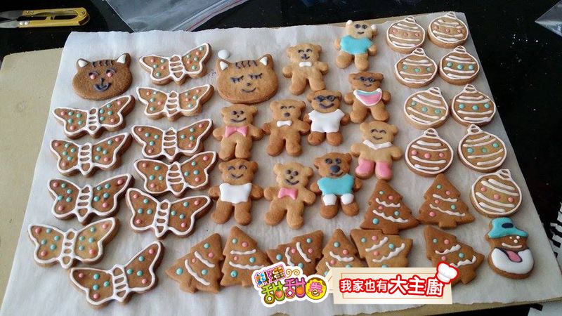 料理甜甜圈【我家也有大主廚】糖霜餅乾