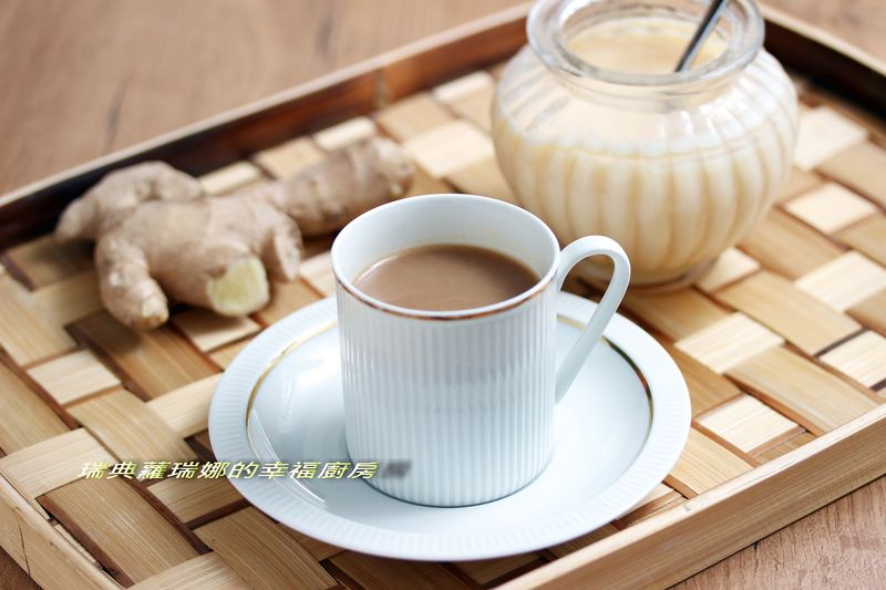 抗寒暖身必學~2分鐘完成懶人版薑母奶茶