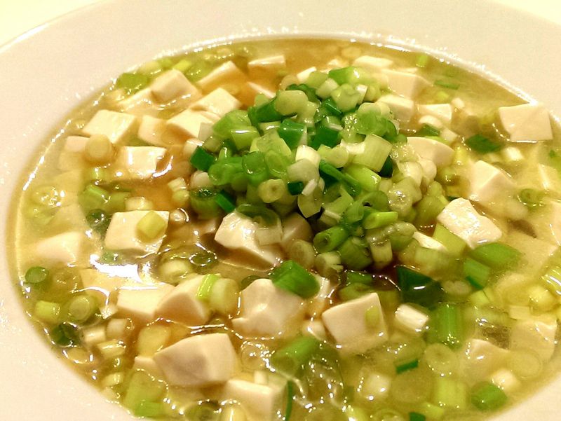 小蔥拌豆腐