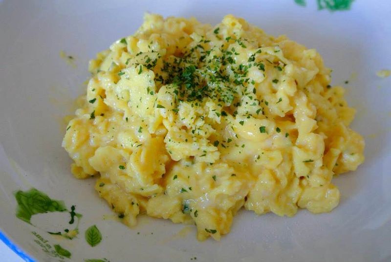 英式炒嫩蛋 scrambled egg