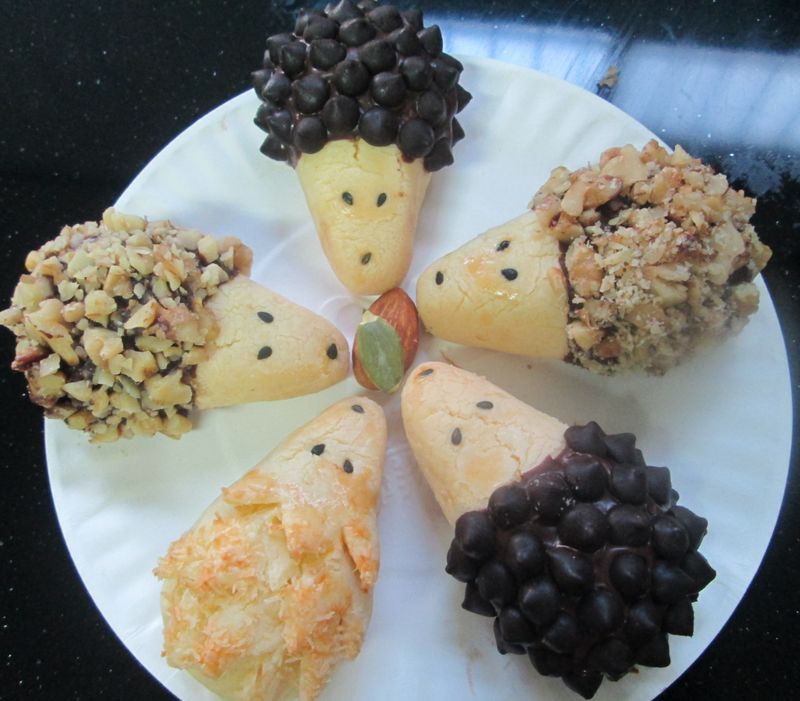 小刺蝟餅乾