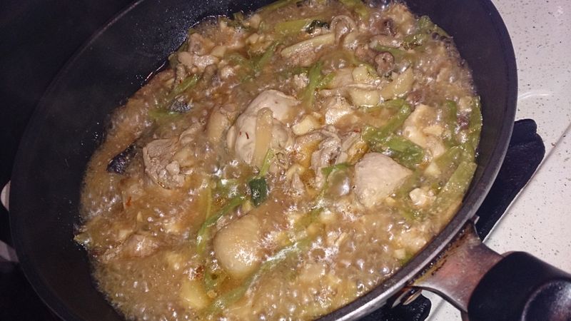 豆瓣味噌雞