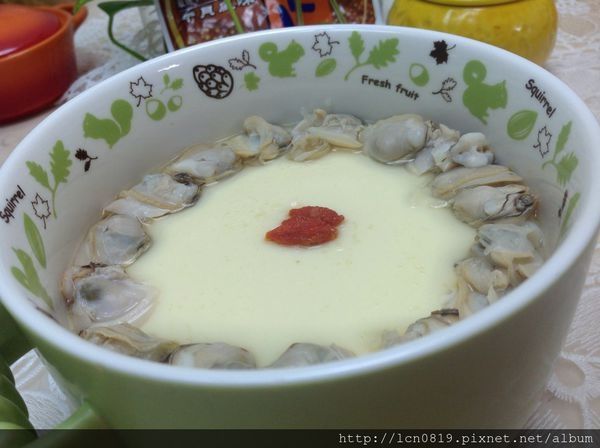 白玉蛤蜊蒸蛋(烹大師時食饗宴)