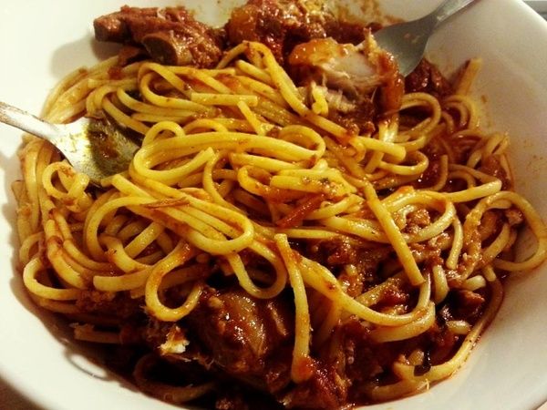 拿坡里肉醬麵