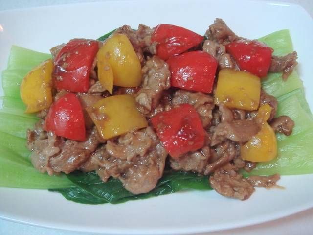 醋溜梅花肉片