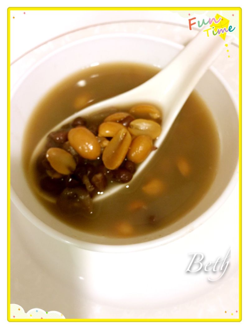 紅豆花生湯