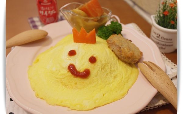 咖哩王子蛋包飯!!『光泉鮮乳』