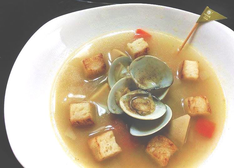 蛤蠣巧達湯