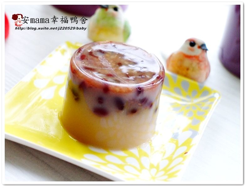蜜赤豆雙層QQ凍(鷹牌煉奶)