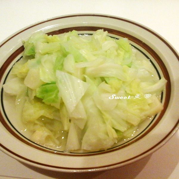 Sweet 曼蒂~健康水炒高麗菜