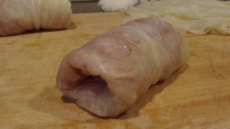 豬肉高麗菜捲