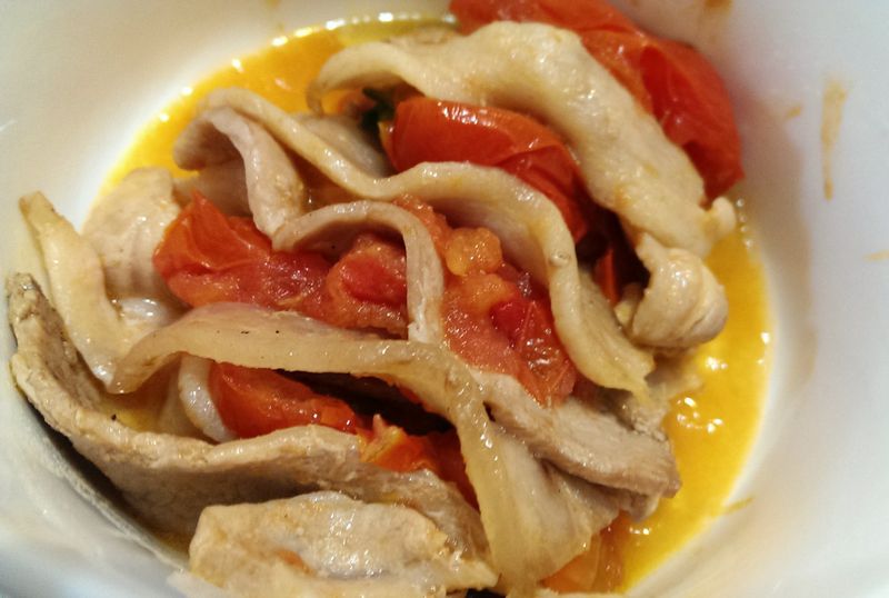 烹調小白【電火鍋】無添加番茄煎嫩肉片