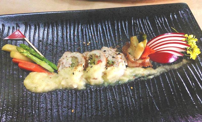 香蘋雞肉捲
