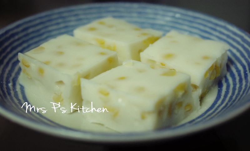 椰汁馬豆糕 [簡易食譜]