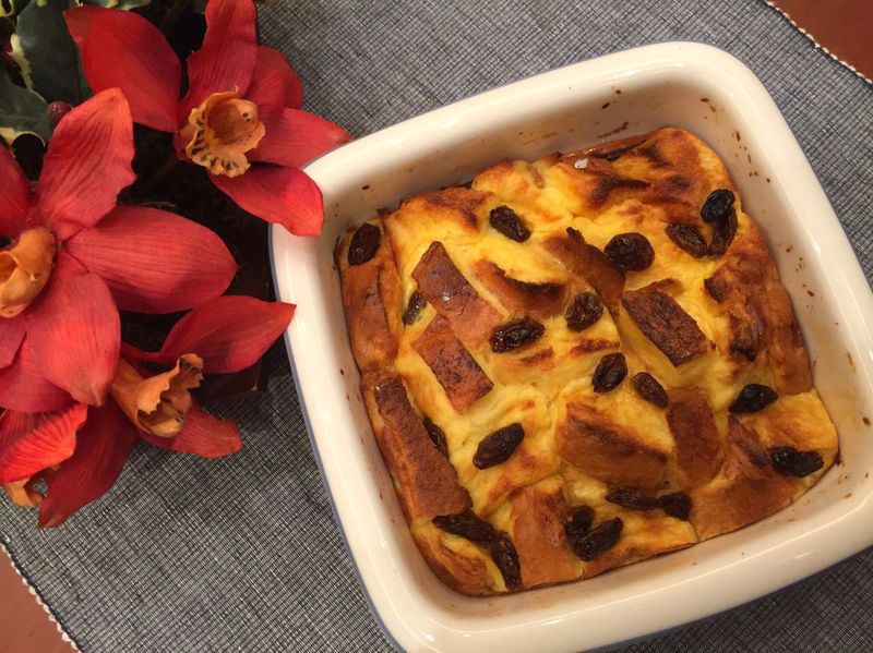 極簡版麵包布丁bread pudding