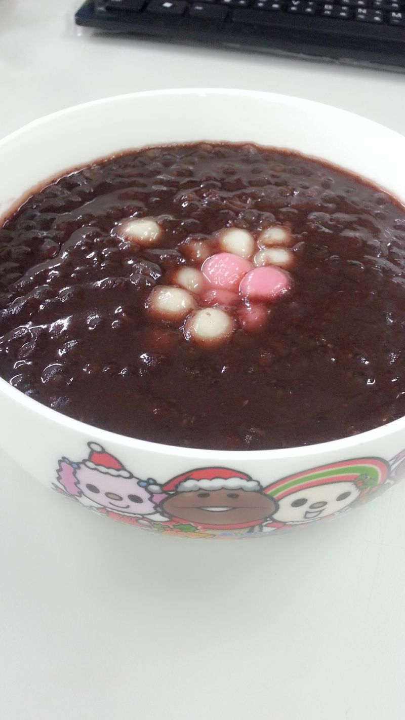西谷米紅豆湯圓