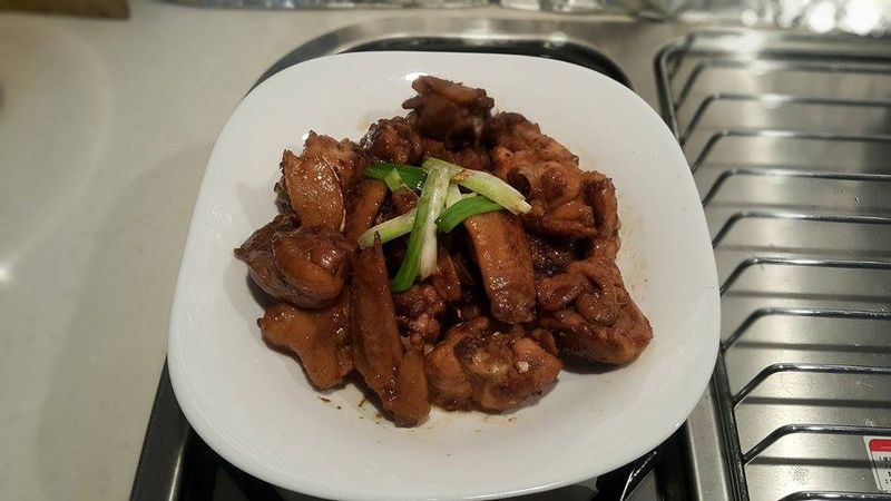 香噴噴 醬炒麻油雞